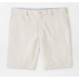 Peter Millar‎ Shorts Mens 38 Salem Performance Crown Sport White Khaki